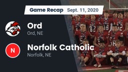 Recap: Ord  vs. Norfolk Catholic  2020