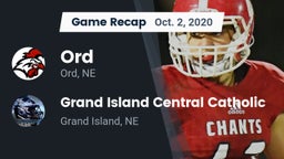 Recap: Ord  vs. Grand Island Central Catholic 2020