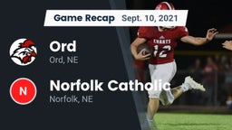 Recap: Ord  vs. Norfolk Catholic  2021