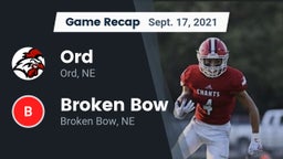 Recap: Ord  vs. Broken Bow  2021