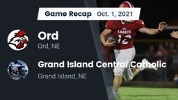 Recap: Ord  vs. Grand Island Central Catholic 2021