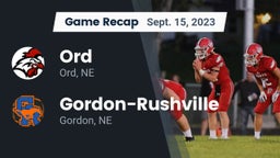 Recap: Ord  vs. Gordon-Rushville  2023