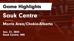 Sauk Centre  vs Morris Area/Chokio-Alberta Game Highlights - Jan. 31, 2022