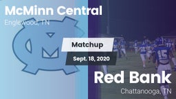 Matchup: McMinn Central High vs. Red Bank  2020