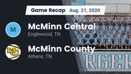 Recap: McMinn Central  vs. McMinn County  2020