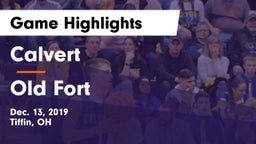 Calvert  vs Old Fort  Game Highlights - Dec. 13, 2019