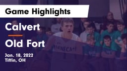 Calvert  vs Old Fort  Game Highlights - Jan. 18, 2022