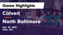 Calvert  vs North Baltimore  Game Highlights - Feb. 25, 2022