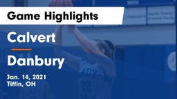 Calvert  vs Danbury  Game Highlights - Jan. 14, 2021