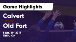 Calvert  vs Old Fort  Game Highlights - Sept. 19, 2019