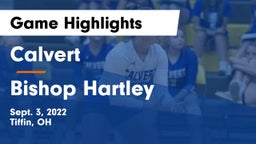 Calvert  vs Bishop Hartley  Game Highlights - Sept. 3, 2022