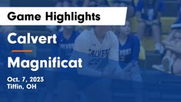 Calvert  vs Magnificat  Game Highlights - Oct. 7, 2023