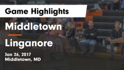 Middletown  vs Linganore  Game Highlights - Jan 26, 2017
