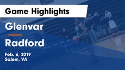 Glenvar  vs Radford Game Highlights - Feb. 6, 2019
