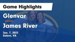Glenvar  vs James River  Game Highlights - Jan. 7, 2022