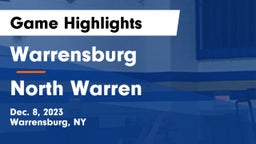 Warrensburg  vs North Warren Game Highlights - Dec. 8, 2023
