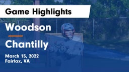 Woodson  vs Chantilly  Game Highlights - March 15, 2022