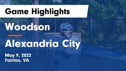 Woodson  vs Alexandria City  Game Highlights - May 9, 2022