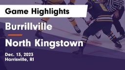 Burrillville  vs North Kingstown  Game Highlights - Dec. 13, 2023