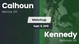 Matchup: Calhoun  vs. Kennedy  2018