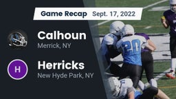 Recap: Calhoun  vs. Herricks  2022