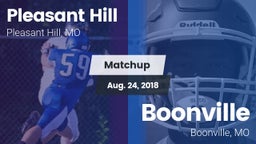 Matchup: Pleasant Hill vs. Boonville  2018
