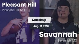 Matchup: Pleasant Hill vs. Savannah  2018