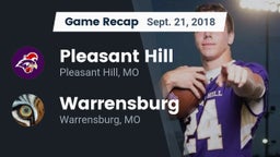 Recap: Pleasant Hill  vs. Warrensburg  2018
