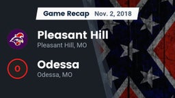 Recap: Pleasant Hill  vs. Odessa  2018