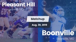 Matchup: Pleasant Hill vs. Boonville  2019
