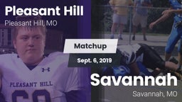 Matchup: Pleasant Hill vs. Savannah  2019