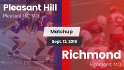 Matchup: Pleasant Hill vs. Richmond  2019