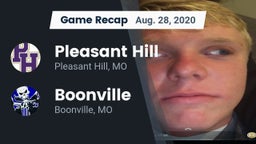 Recap: Pleasant Hill  vs. Boonville  2020