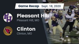 Recap: Pleasant Hill  vs. Clinton  2020