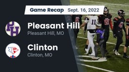 Recap: Pleasant Hill  vs. Clinton  2022