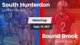 Matchup: South Hunterdon vs. Bound Brook  2017