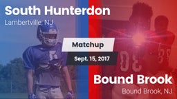 Matchup: South Hunterdon vs. Bound Brook  2017