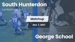 Matchup: South Hunterdon vs. George School 2017