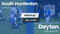 Matchup: South Hunterdon vs. Dayton  2017