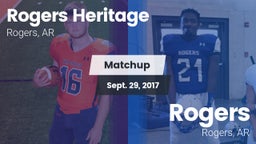 Matchup: Rogers Heritage vs. Rogers  2017