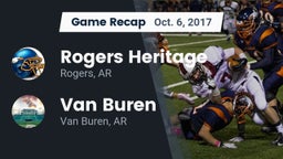Recap: Rogers Heritage  vs. Van Buren  2017