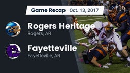 Recap: Rogers Heritage  vs. Fayetteville  2017