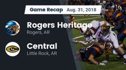 Recap: Rogers Heritage  vs. Central  2018