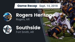 Recap: Rogers Heritage  vs. Southside  2018
