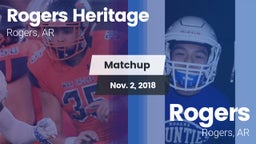 Matchup: Rogers Heritage vs. Rogers  2018