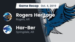Recap: Rogers Heritage  vs. Har-Ber  2019
