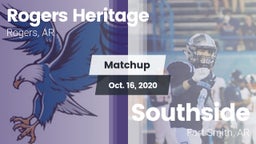 Matchup: Rogers Heritage vs. Southside  2020