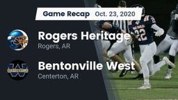 Recap: Rogers Heritage  vs. Bentonville West  2020