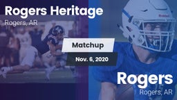 Matchup: Rogers Heritage vs. Rogers  2020