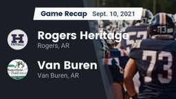 Recap: Rogers Heritage  vs. Van Buren  2021